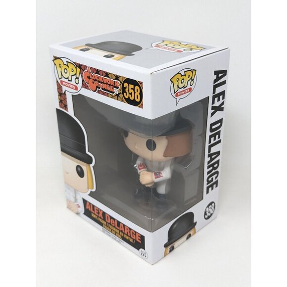 Funko Pop! Movies A CLOCKWORK ORANGE Alex DeLarge #358 Vinyl Figure w/ Protector - Picture 2 of 6